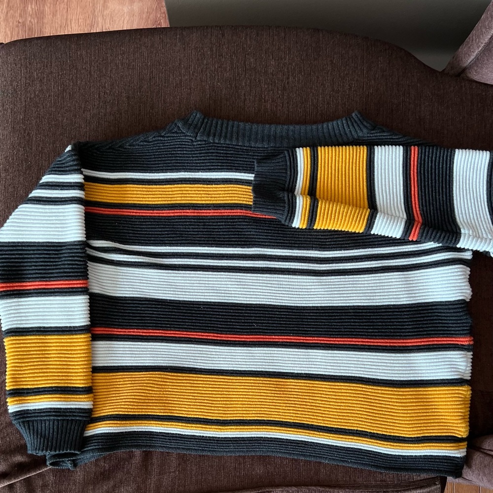 Hem&Thread Multicolored Striped Sweater - Picture 3 of 6